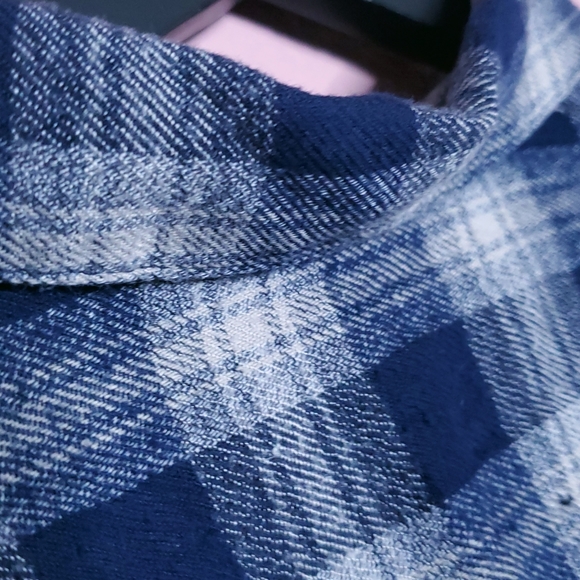 Madewell Oversized Boyfriend Flannel Shirt in Andover - Picture 13 of 14